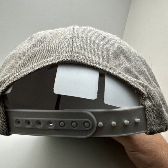 Throwback Gray Solid Colorado Limited Snap Back Hat GR64 - Picture 4 of 6